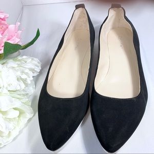 ☀️ Calvin Klein Black flats size 9 Esme